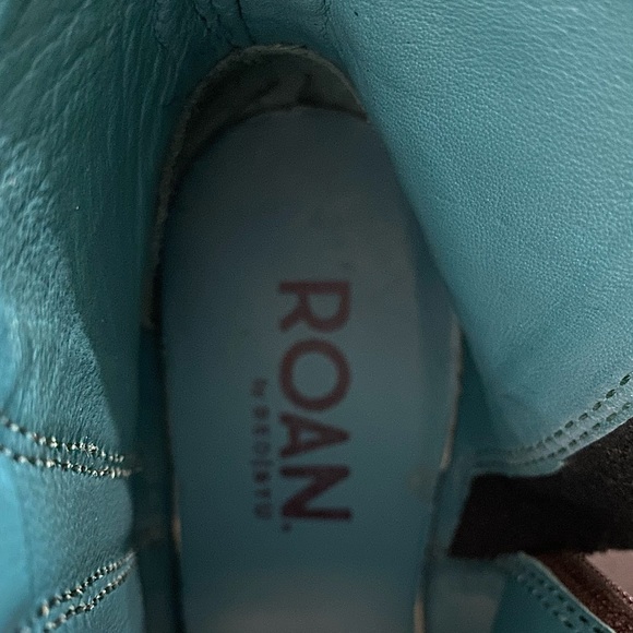 Bed Stu Roan Liz Leather Ankle Chelsea Boots Size 6 Black Epica Wash - Picture 10 of 14